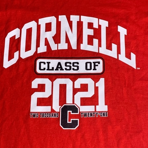 Cornell Class of 2021 Collegiate T-shirt crewneck - Picture 4 of 5